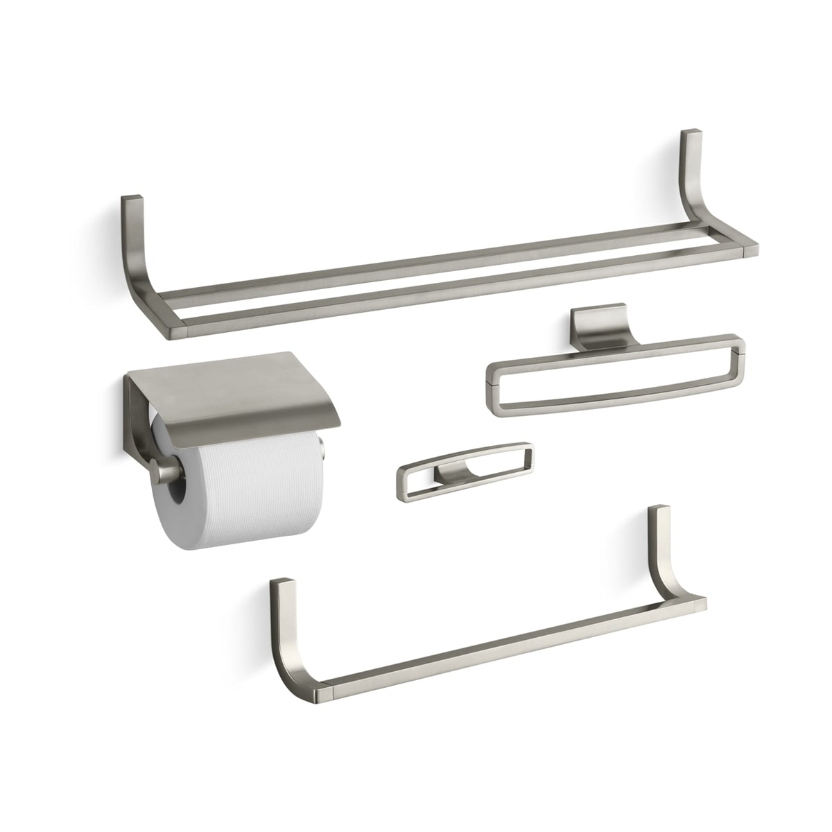Kohler Loure Best Accessory PackBN 24" Double Towel Bar,