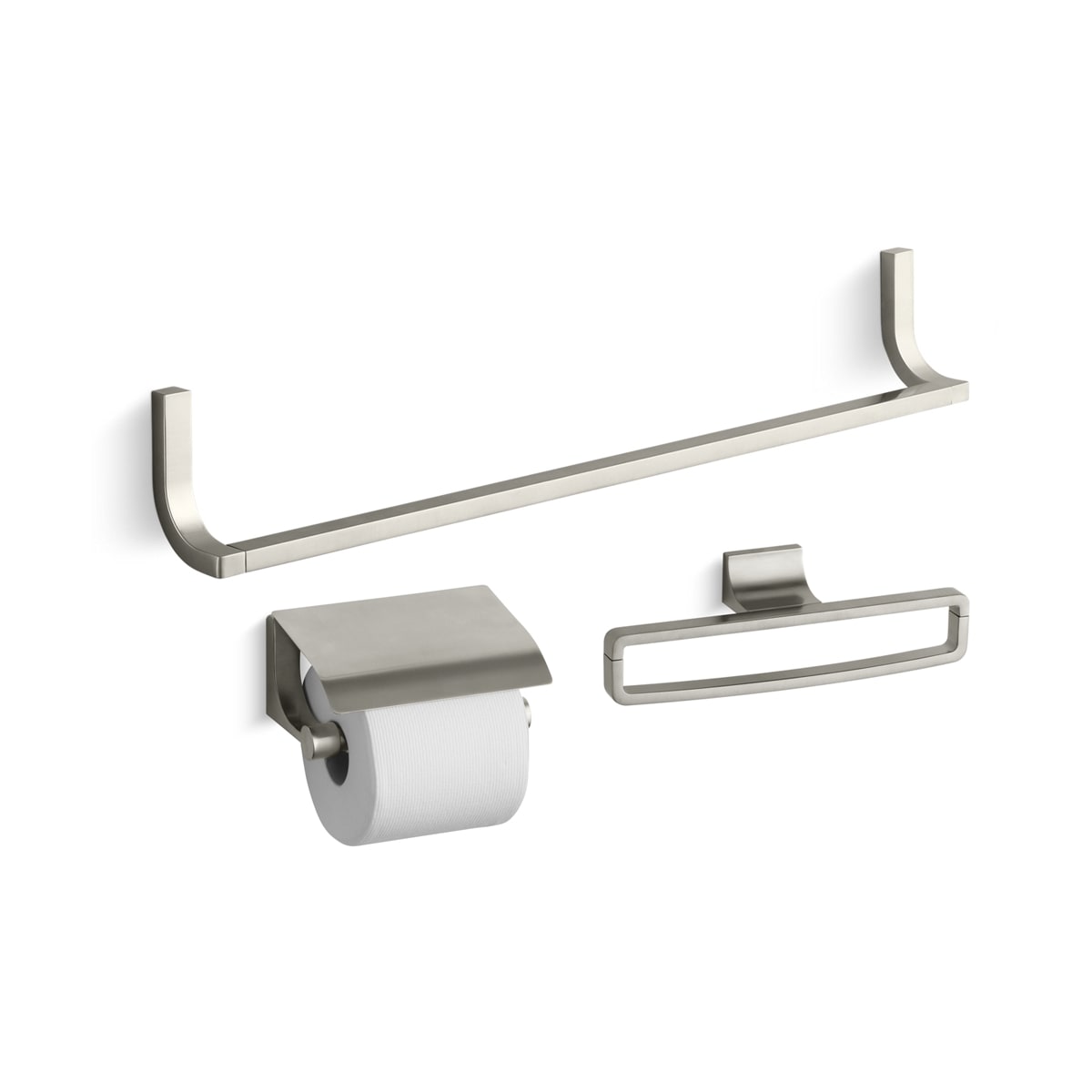 Kohler Loure Good Accessory Pack 1BN 24" Towel Bar, Towel