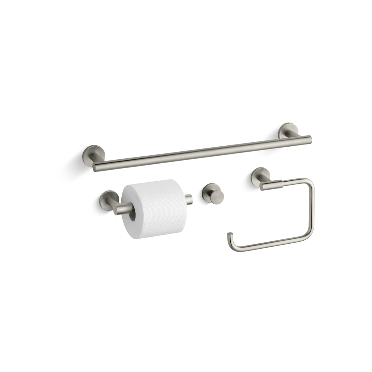 Kohler Stillness Better Accessory Pack 2 BN 18 Towel Bar Build