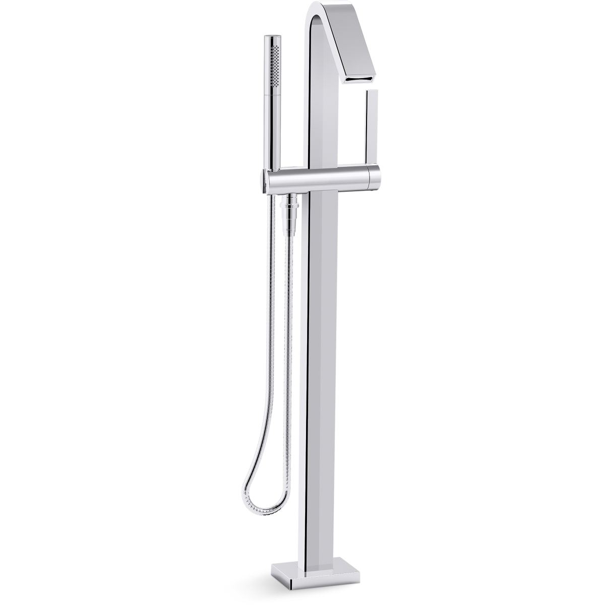 Kohler KT973304CP Loure Floor Mounted Tub Filler with