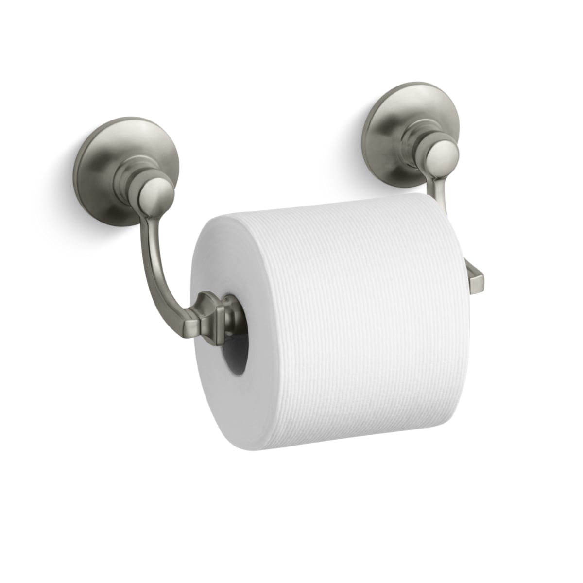 Kohler K-11415-BN Bancroft Double Post Toilet Paper Holder