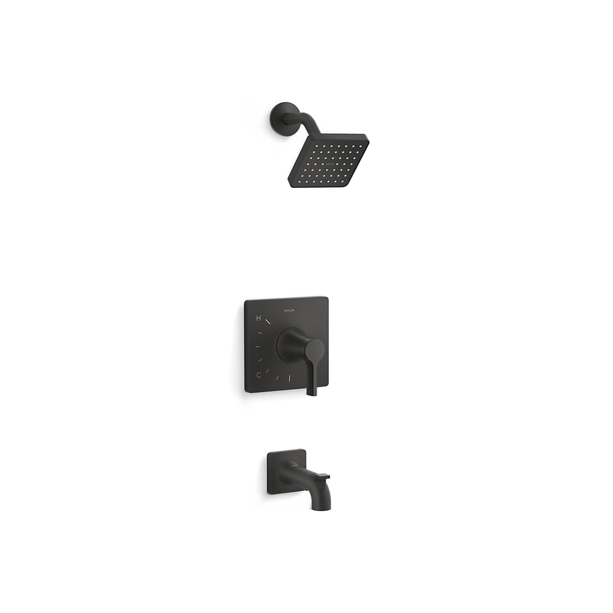 Kohler KTS281274GBL Venza Tub and Shower Trim Package