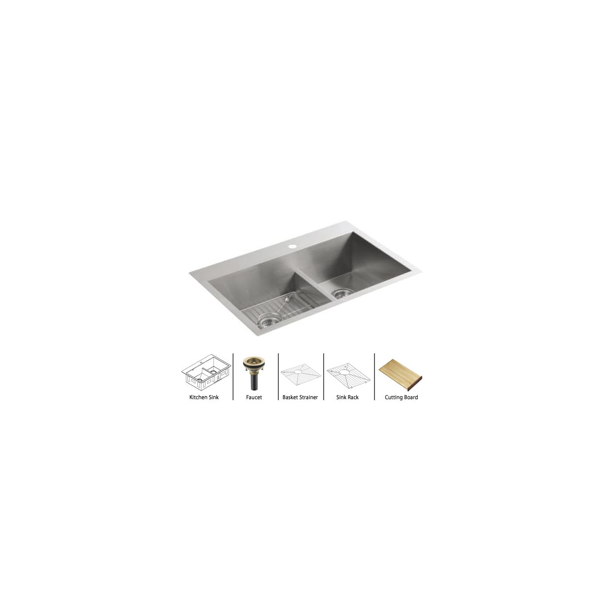 Kohler VaultK38391PackageBV Vault 33"
