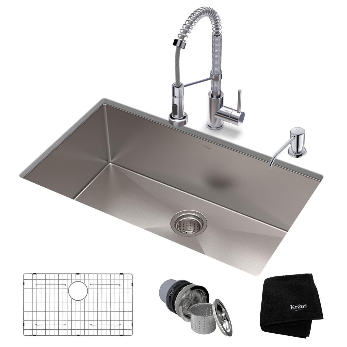 Kraus KHU10032161053CH Standart PRO 32" Undermount