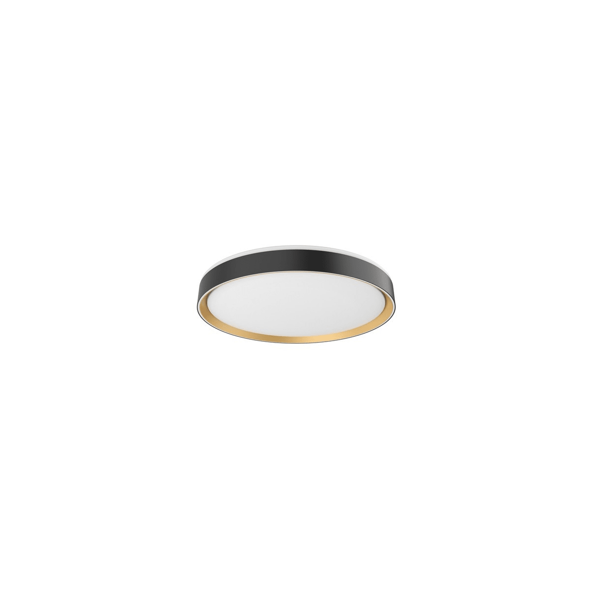 Kuzco Lighting FM43920BK/GD Large Essex Flush Mount Light