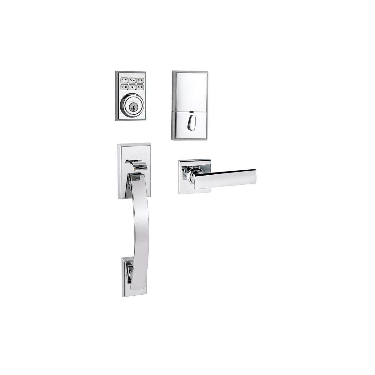 Kwikset 815TVHVDL909CNT26 SmartCode Electronic Handleset
