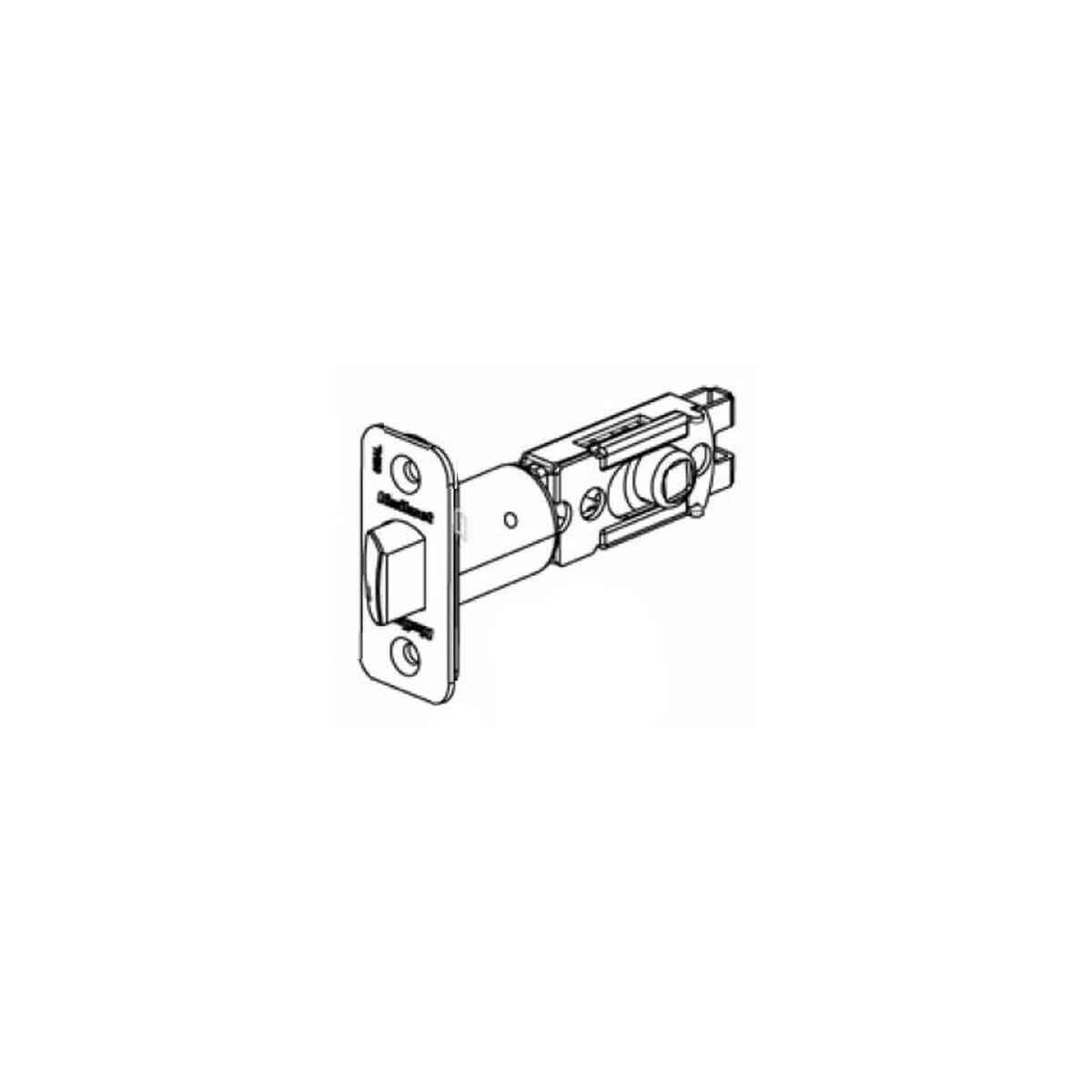 Kwikset Adjustable Lip Strike Plate Round Corner, 2-1/4