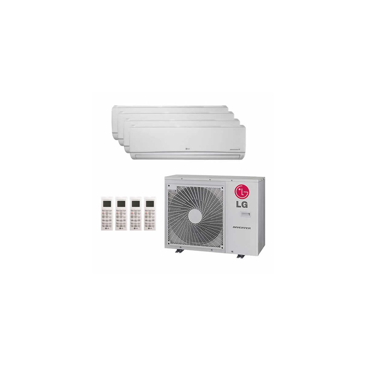 LG L4H36W07091212-A 34000 BTU Cooling / 41000 BTU Heating | Build.com