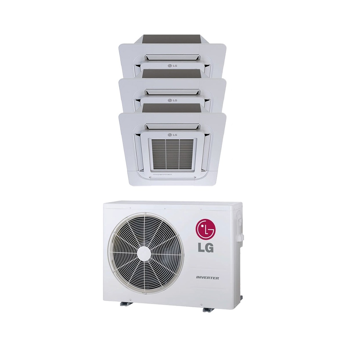 LG LMU36CHV 3-LCN127HV4 34000 BTU Cooling / 41000 BTU | Build.com