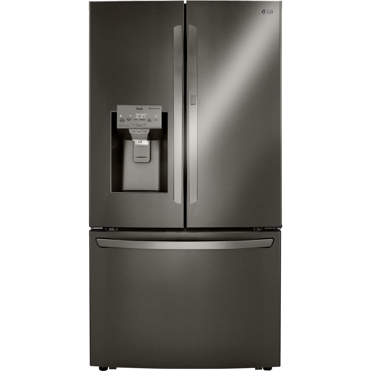 LRFDS3016S by LG - 30 cu. ft. Smart wi-fi Enabled Door-in-Door®  Refrigerator with Craft Ice™ Maker