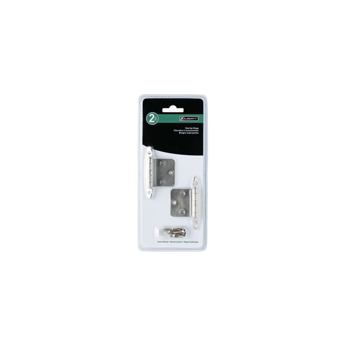 Liberty Hardware H01010C-SN-O-10PACK 2-7/8 x 2-1/2 Inch