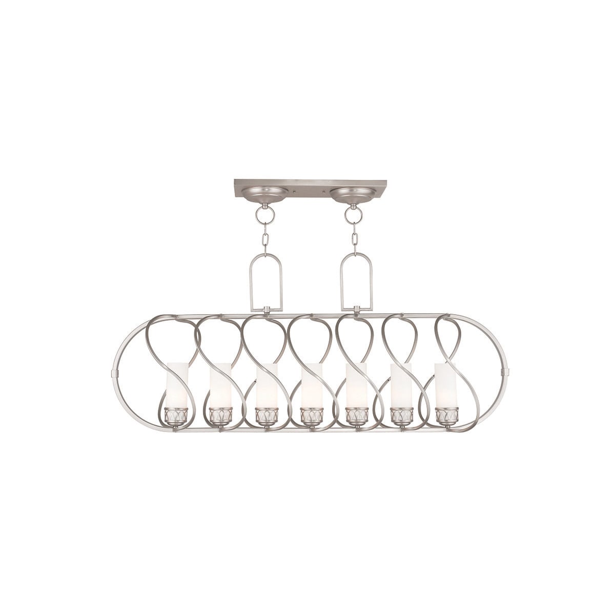 Livex lighting 47196 91 westfield 7 light 1 tier linear build