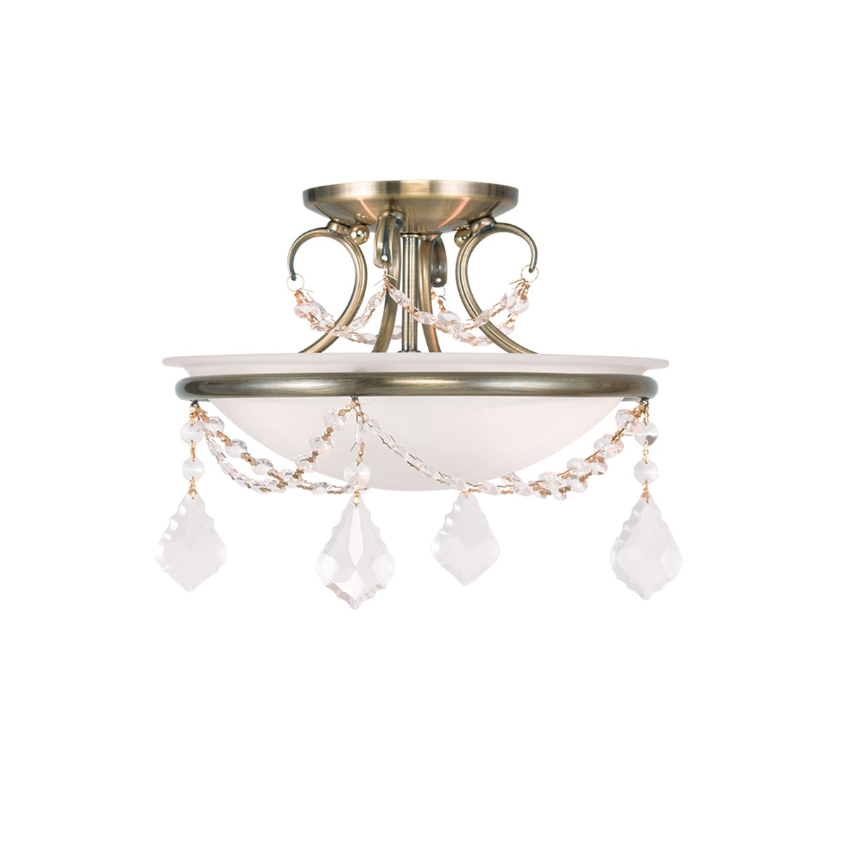 Livex Lighting, 8200-65, Ceiling Medallion, Hand Applied Vintage Gold Leaf With Gilded Accents, 22.k"Dx1.5"H - Decorative Ceiling Medallions