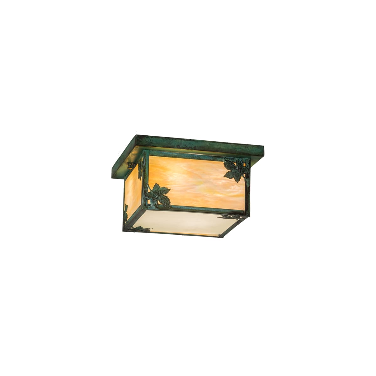 Ｆａｍｉｄａｓ　ｌｉｔｅ Meyda Tiffany 168090 Hyde Park Maple Leaf 4 Light 17