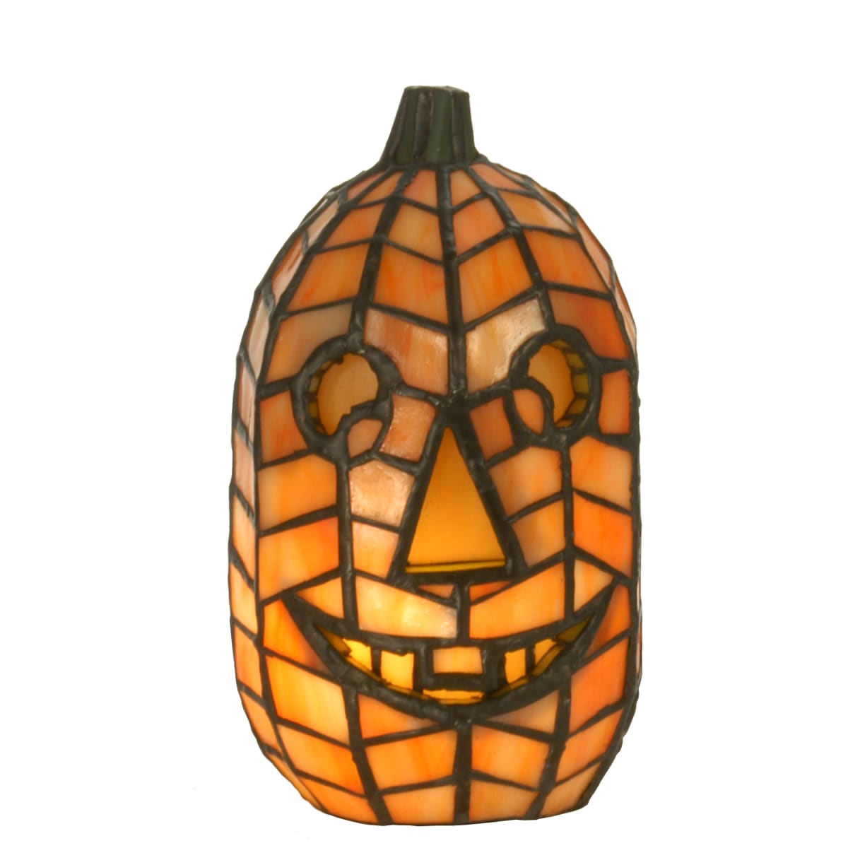 Tiffany pumpkin shop lamp