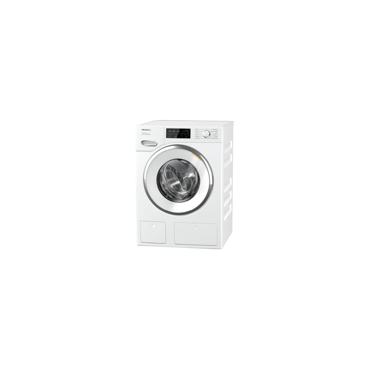 Miele Front Load White Laundry Pair with WXR860WCS 24 Compact Washer and  TXR860WP 24 Electric Dryer, Friedmans Appliance, Bay Area