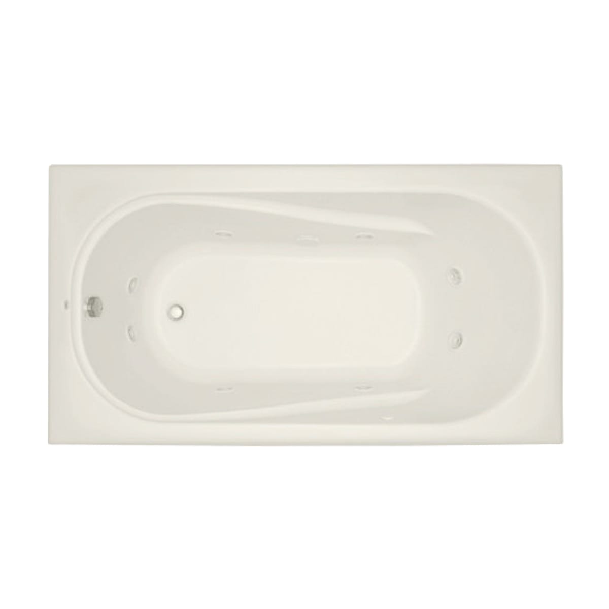 Mirabelle MIRPRW6032BS 60" X 32" DropIn Whirlpool Tub