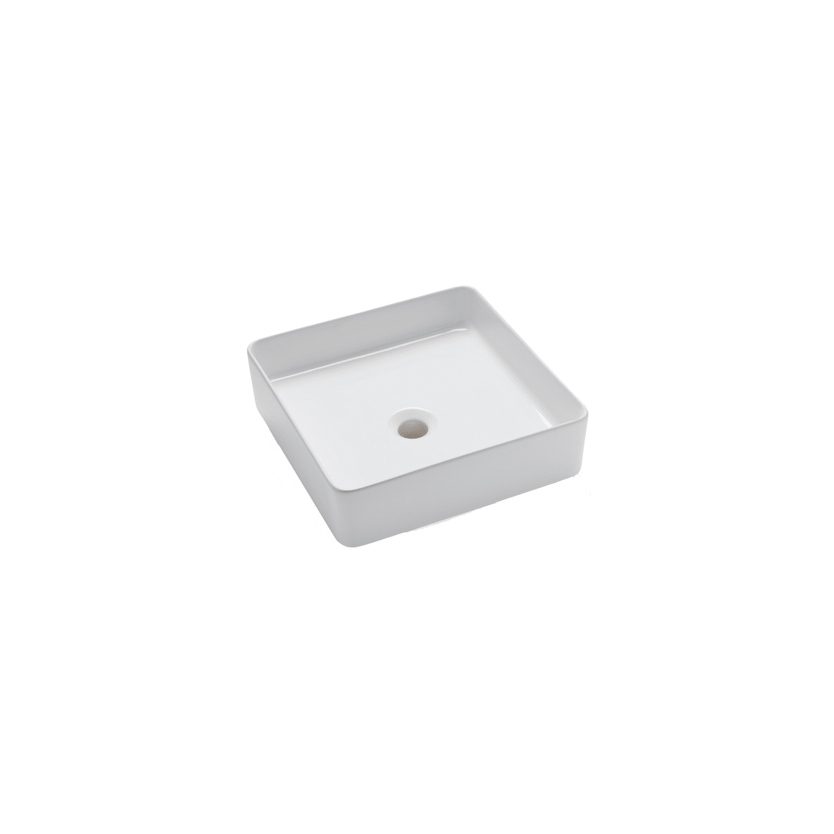 Mirabelle MIRV200WH 153/4" Fireclay Vessel Bathroom Sink