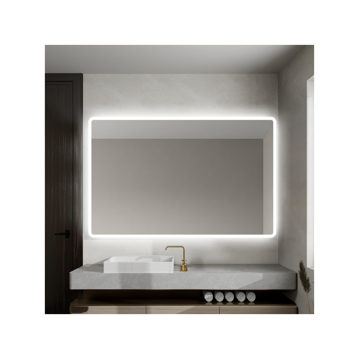 Miseno lighted mirror cheap