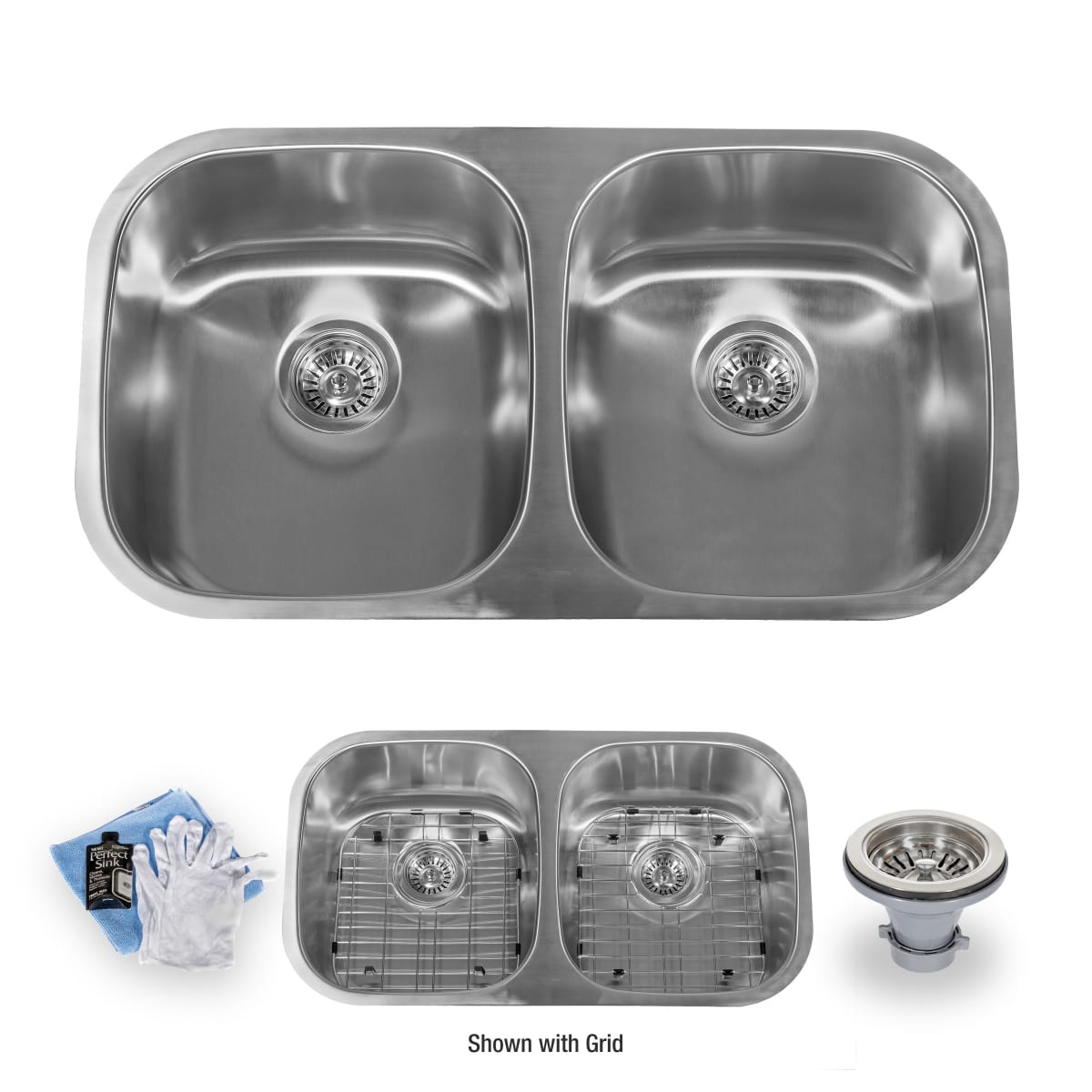 Miseno Mss3218c5050 32 Undermount Double Basin Build Com