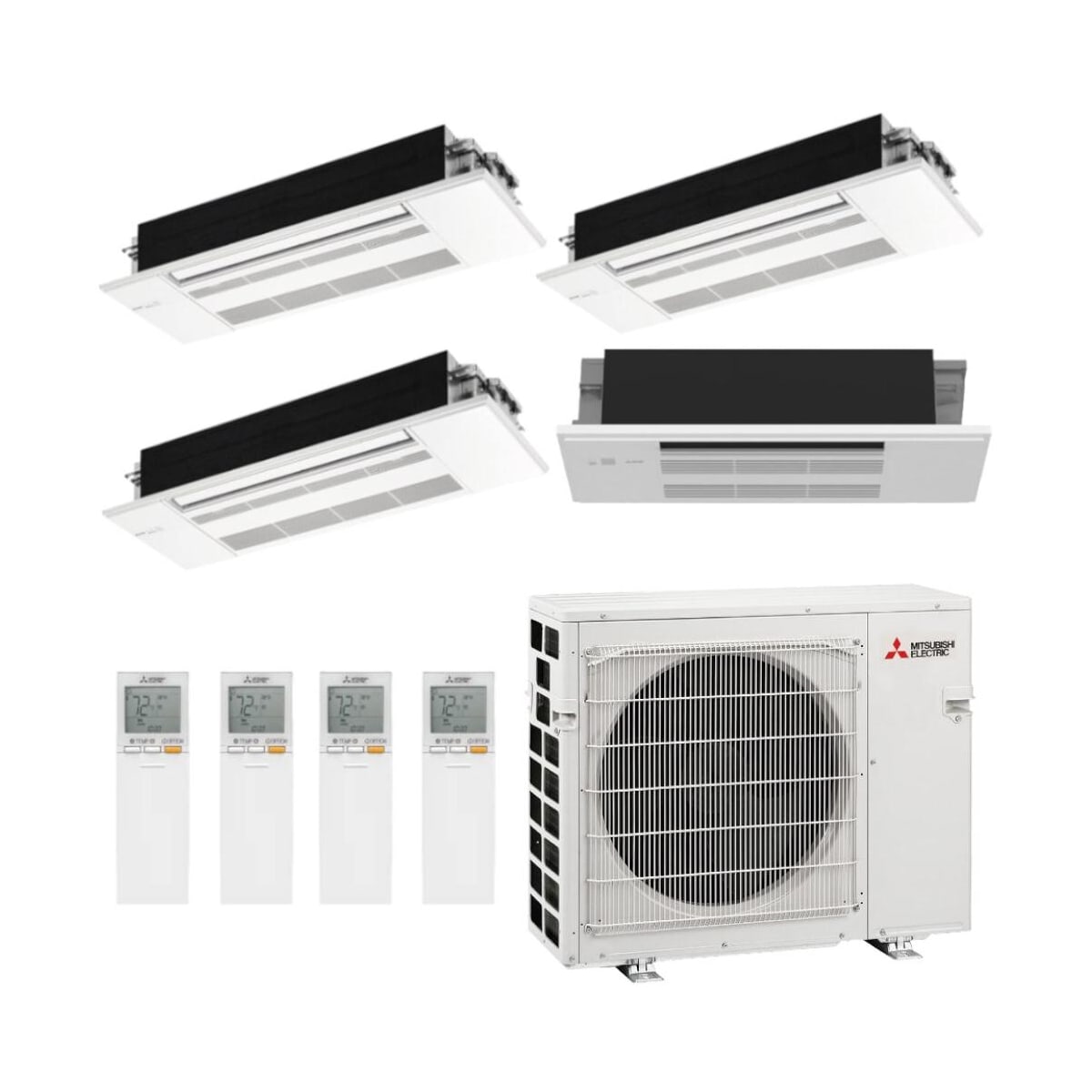 【公式】アクセサリーの激安通販 MLZ-KY06NA MXZ-4C36NA3 Mitsubishi 3-MLZ-KP12NA2 BTU 36.4K エアコン