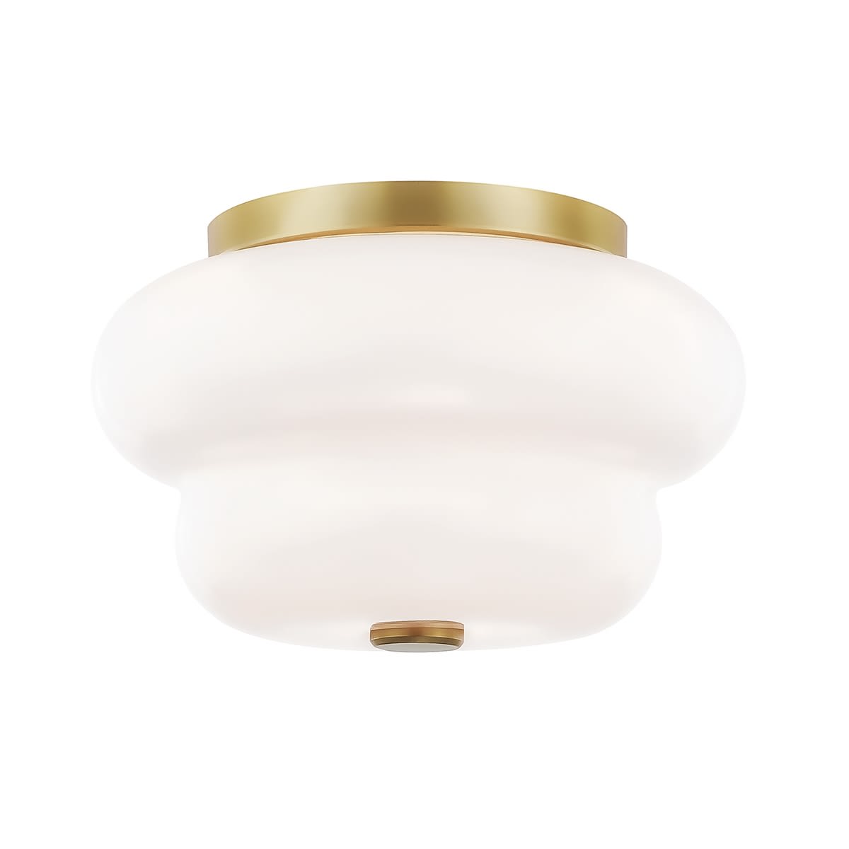 Mitzi H350502 AGB Hazel 11 Wide Flush Mount Ceiling Build