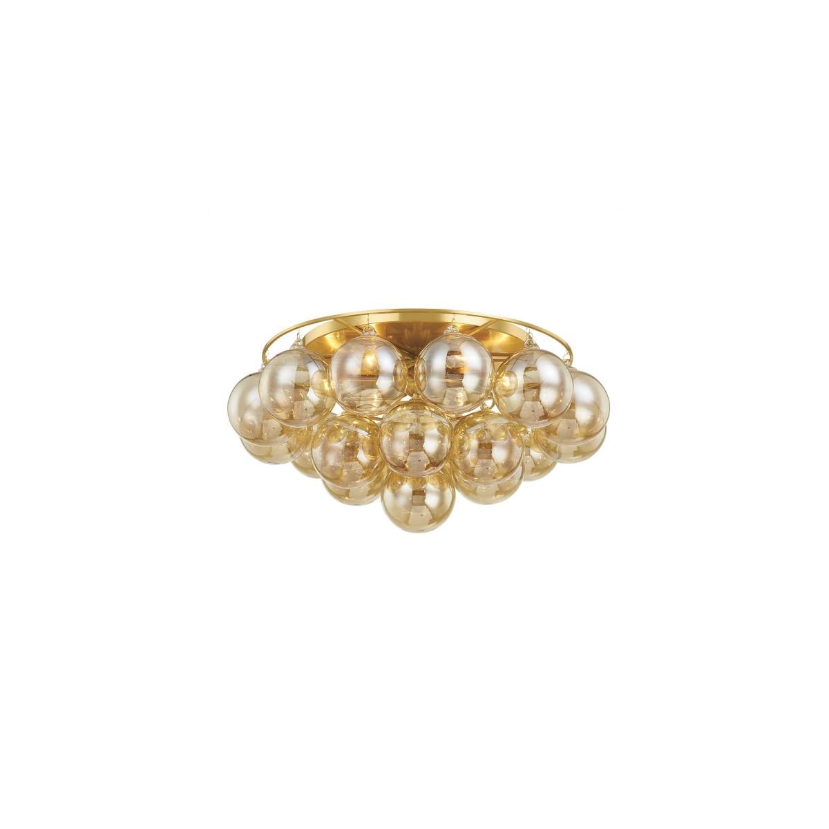 Light Bulbs Etc. - Mitzi Mimi Six Light Flush Mount in Aged