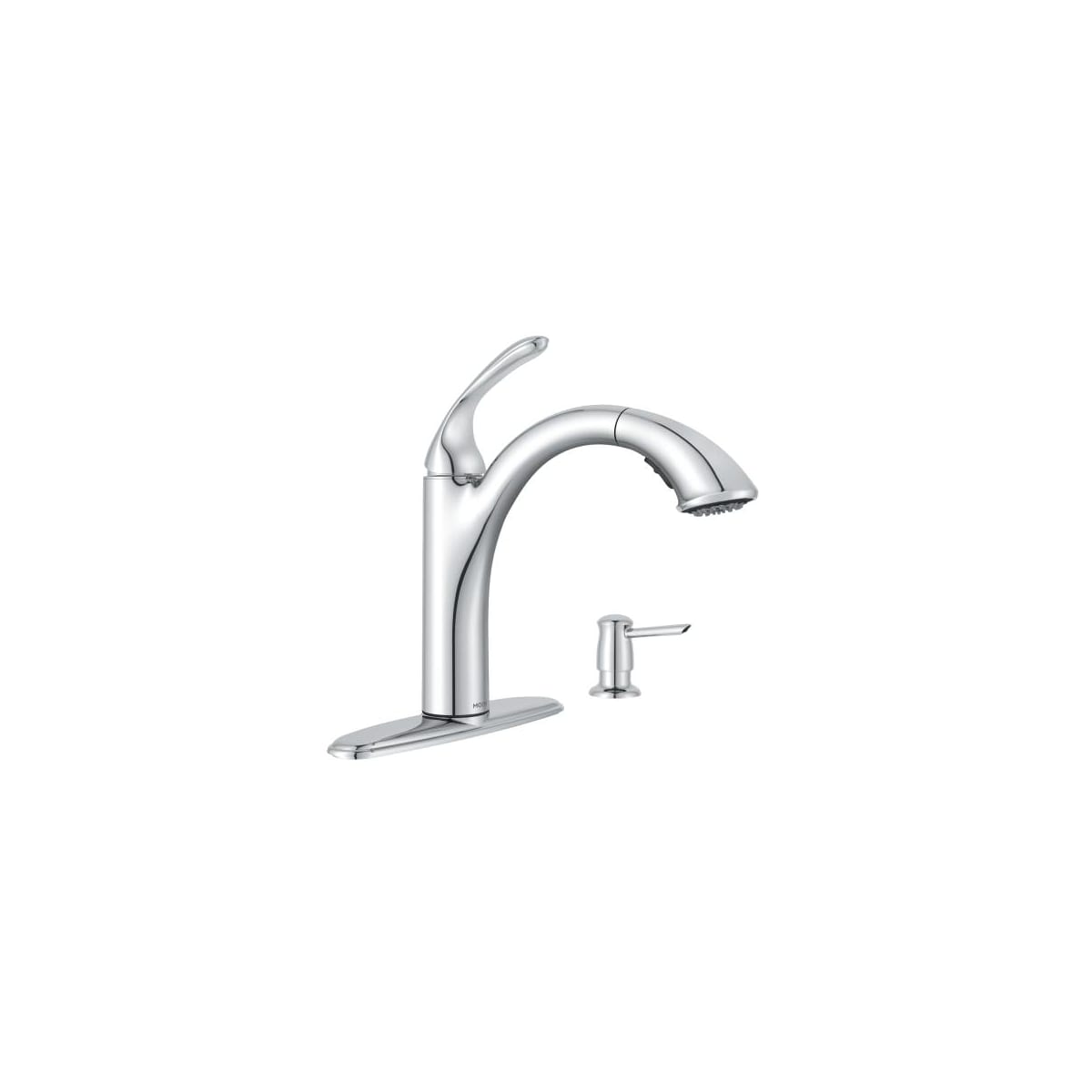 Moen 87035 Kinzel Pullout Spray Kitchen Faucet with Soap