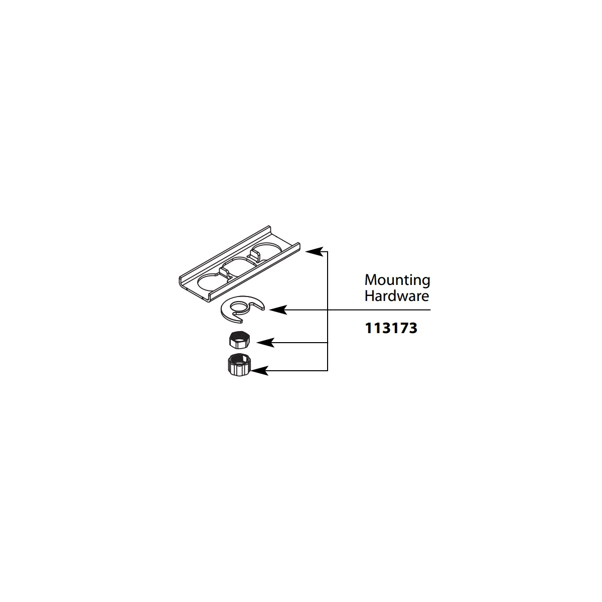 まるまるまる Moen Mounting Kit