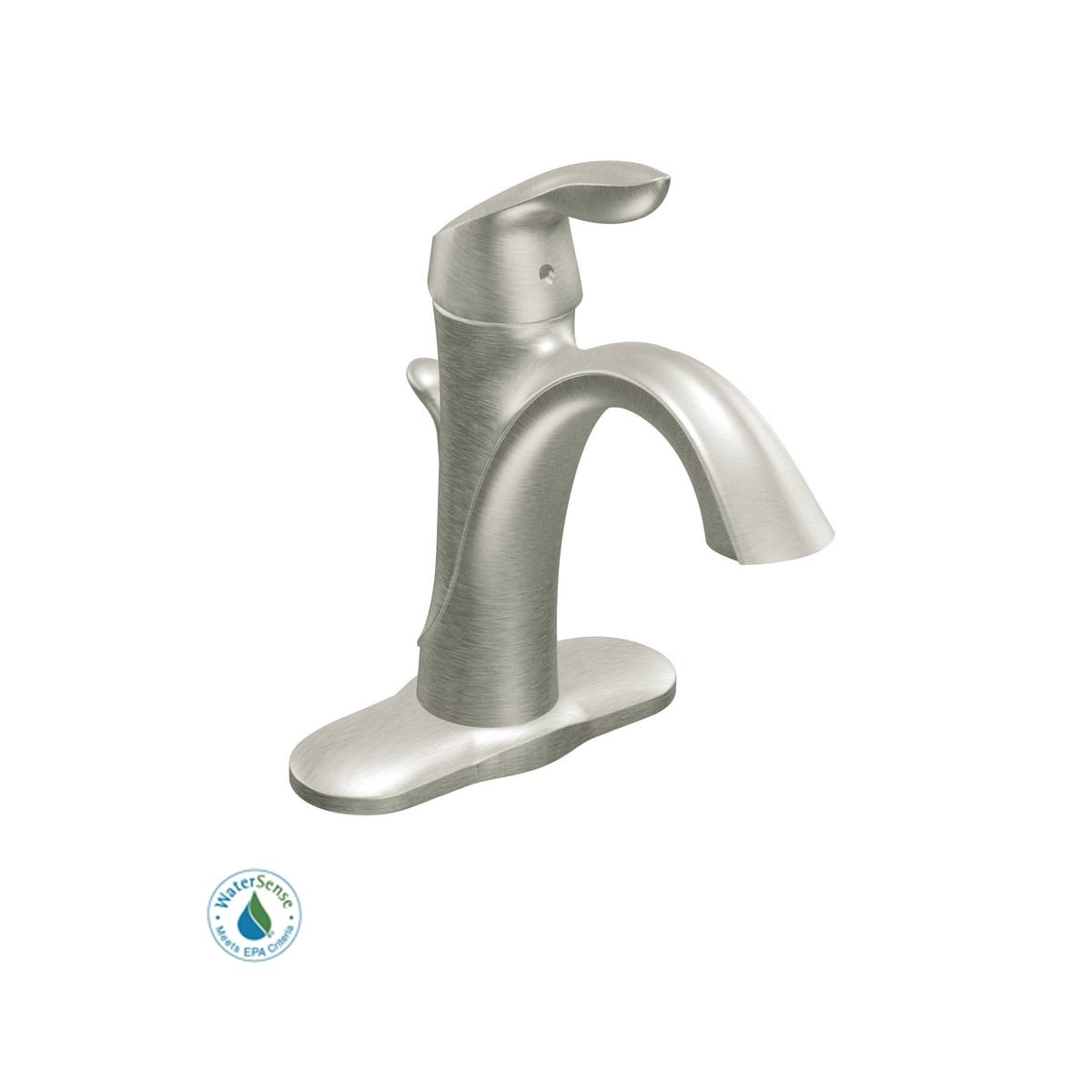 Moen 6400BN Single Handle Single Hole Bathroom Faucet from