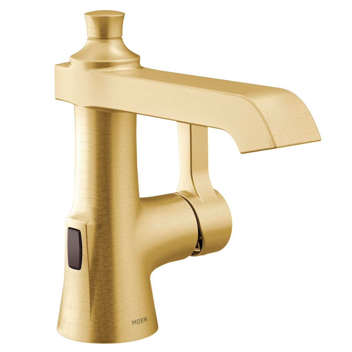 Moen S6981EWBG Flara 1.2 GPM Single Hole Bathroom Faucet