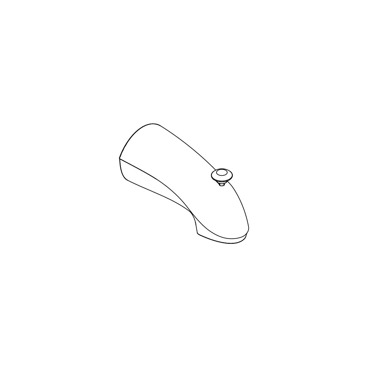 Moen 133025BN Replacement Tub Spout Assembly Kit Only