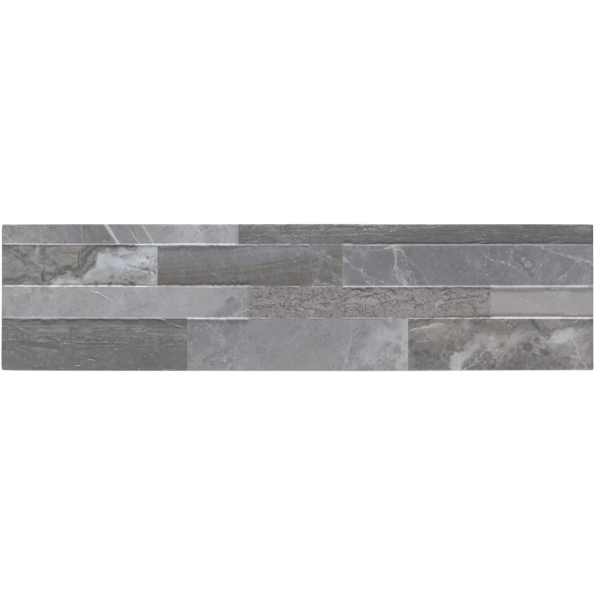 MSI NPALGRE6X24 Palisade 6" x 24" Rectangle Floor Tile