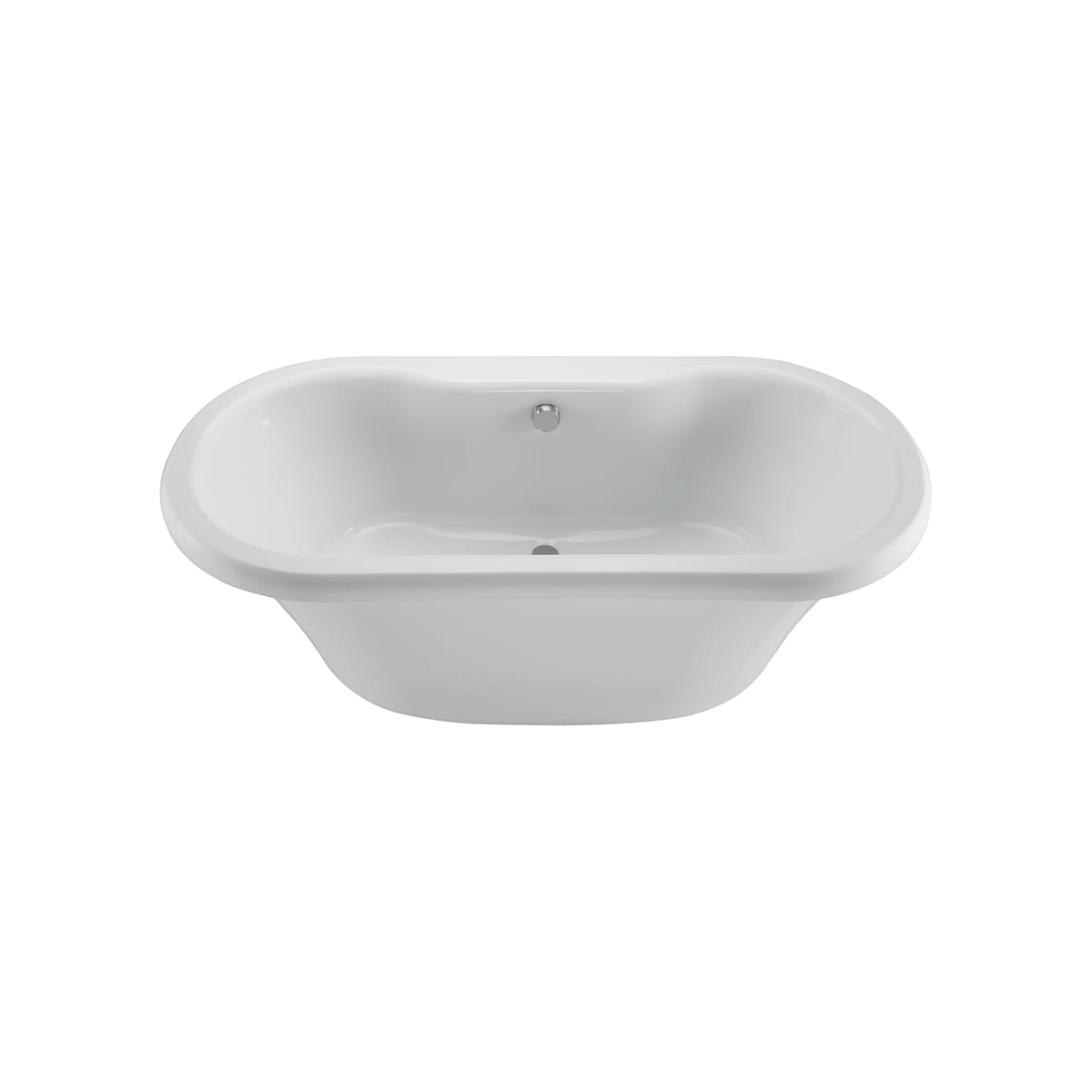 MTI Baths S191BWH Melinda 8 67" Freestanding Acrylic