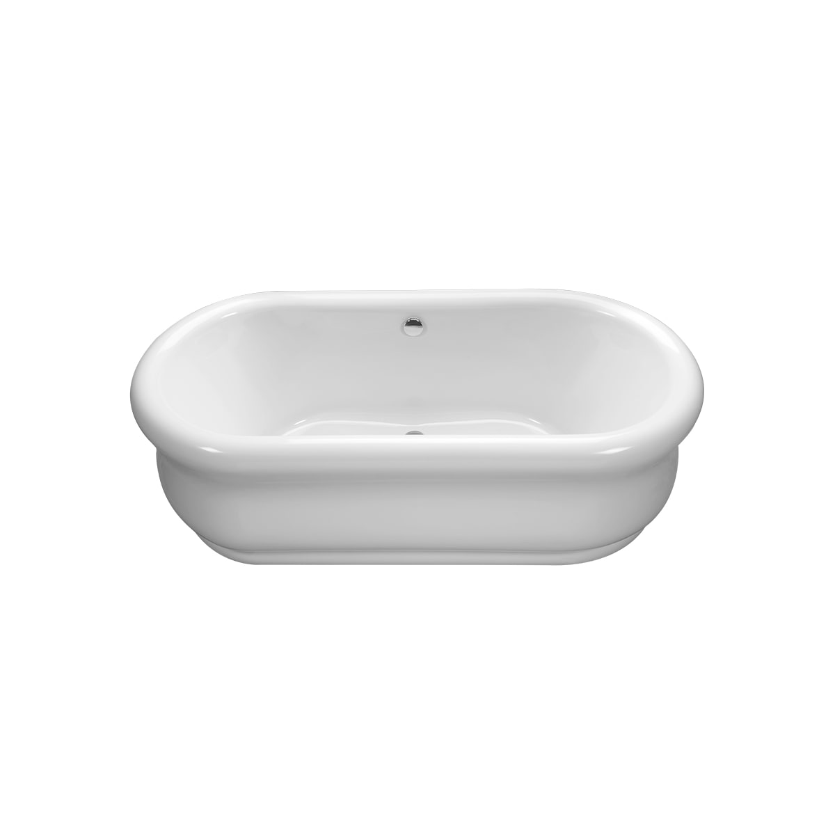 MTI Baths S202WH Parisian 4 72" Freestanding Acrylic