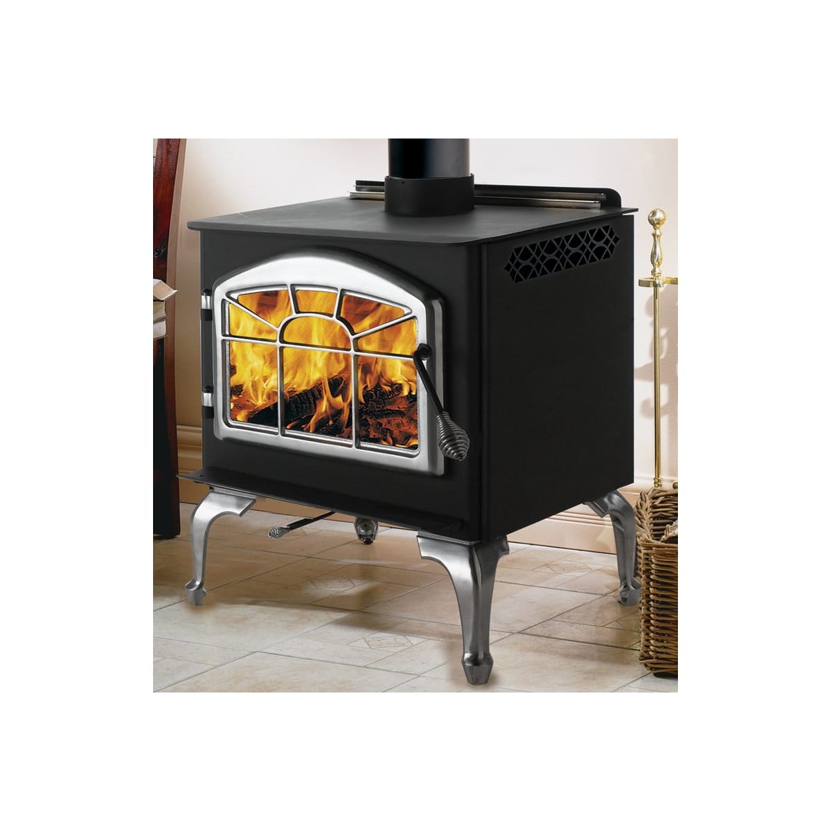 Napoleon 1100PL EPA 1.7 Cubic Foot Wood Burning Leg Mount | Build.com