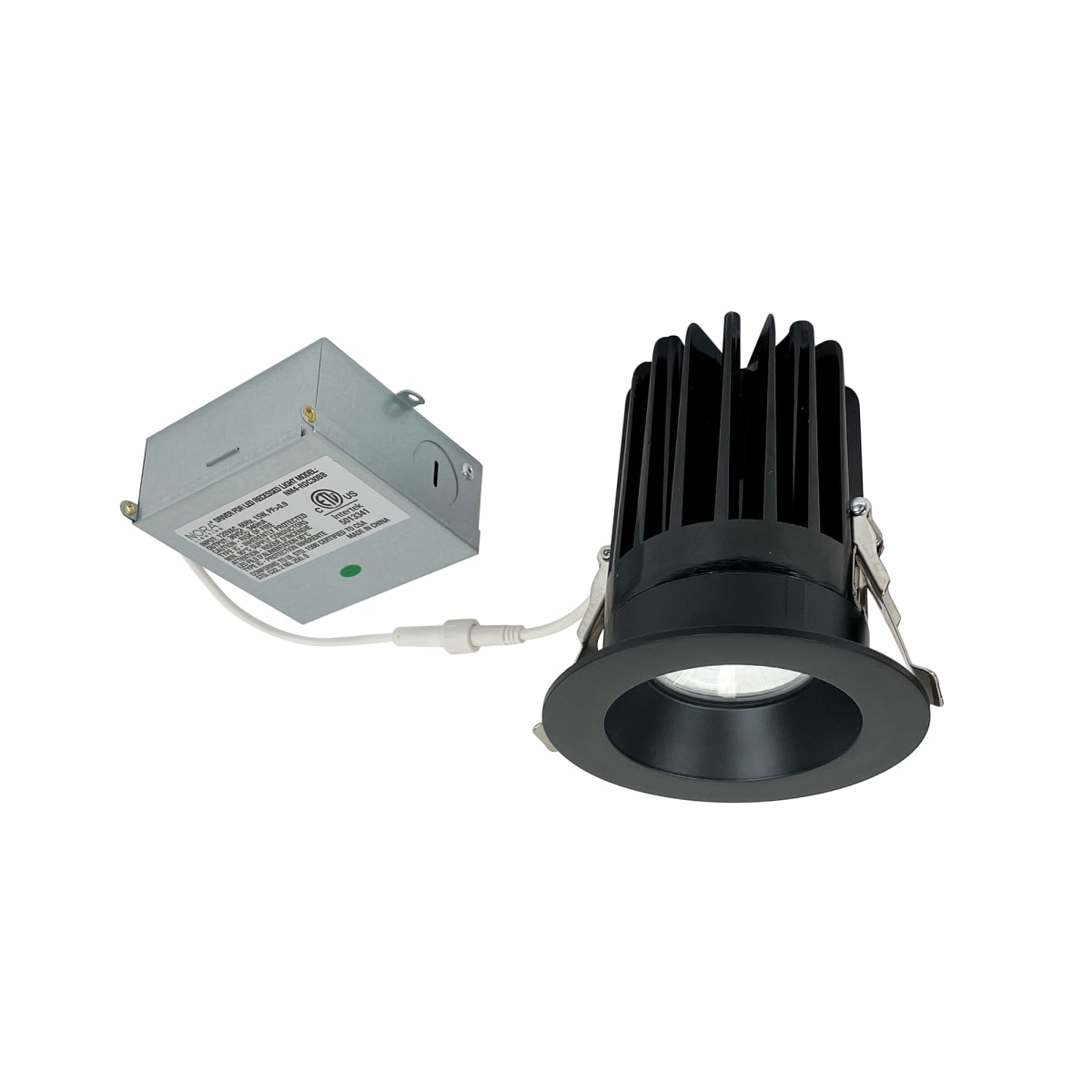 Nora Lighting NM4 RDC27BB LED Downlight Black