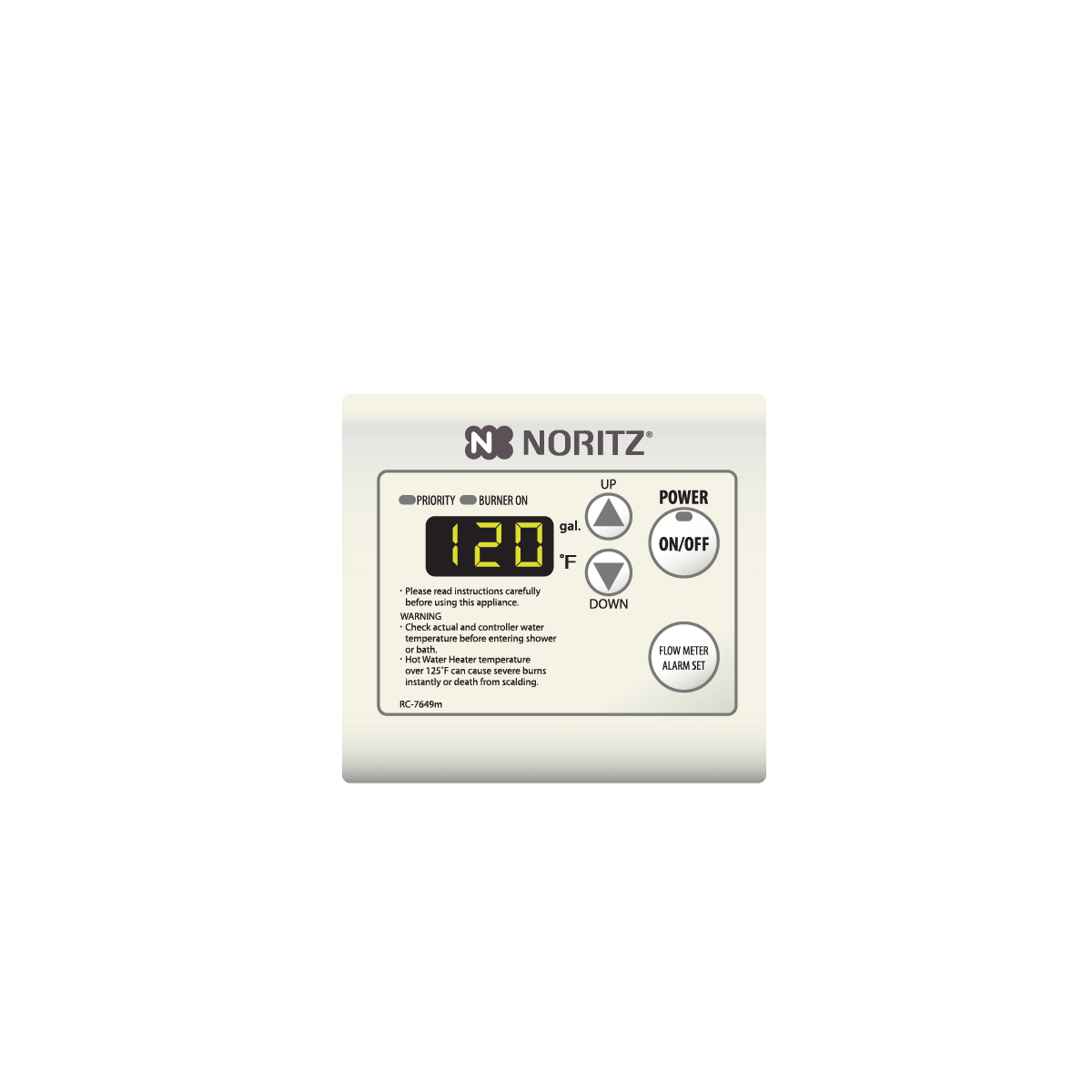 Noritz RC-7649M Remote Controller for Tankless Heaters | Build.com