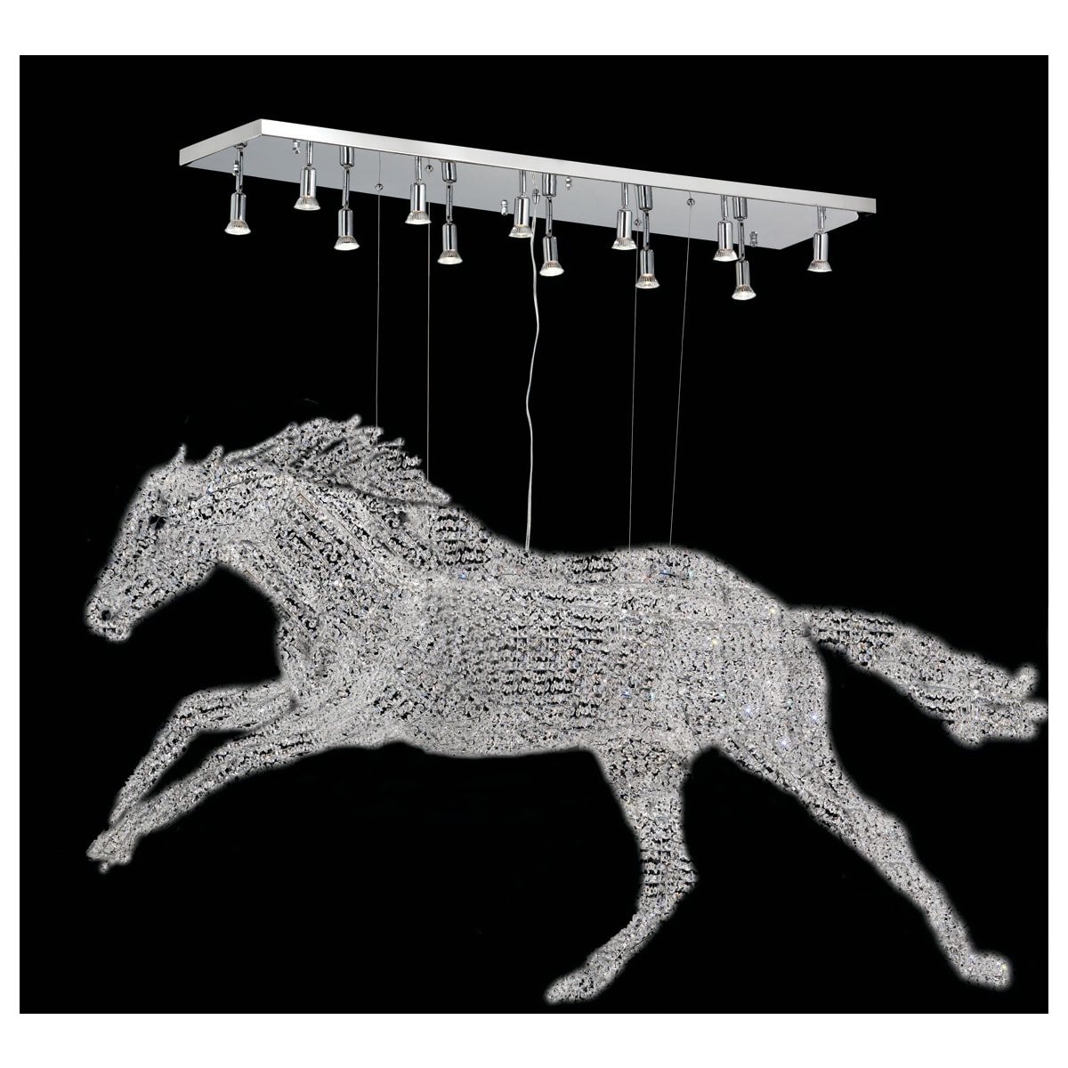 Horse chandelier sale