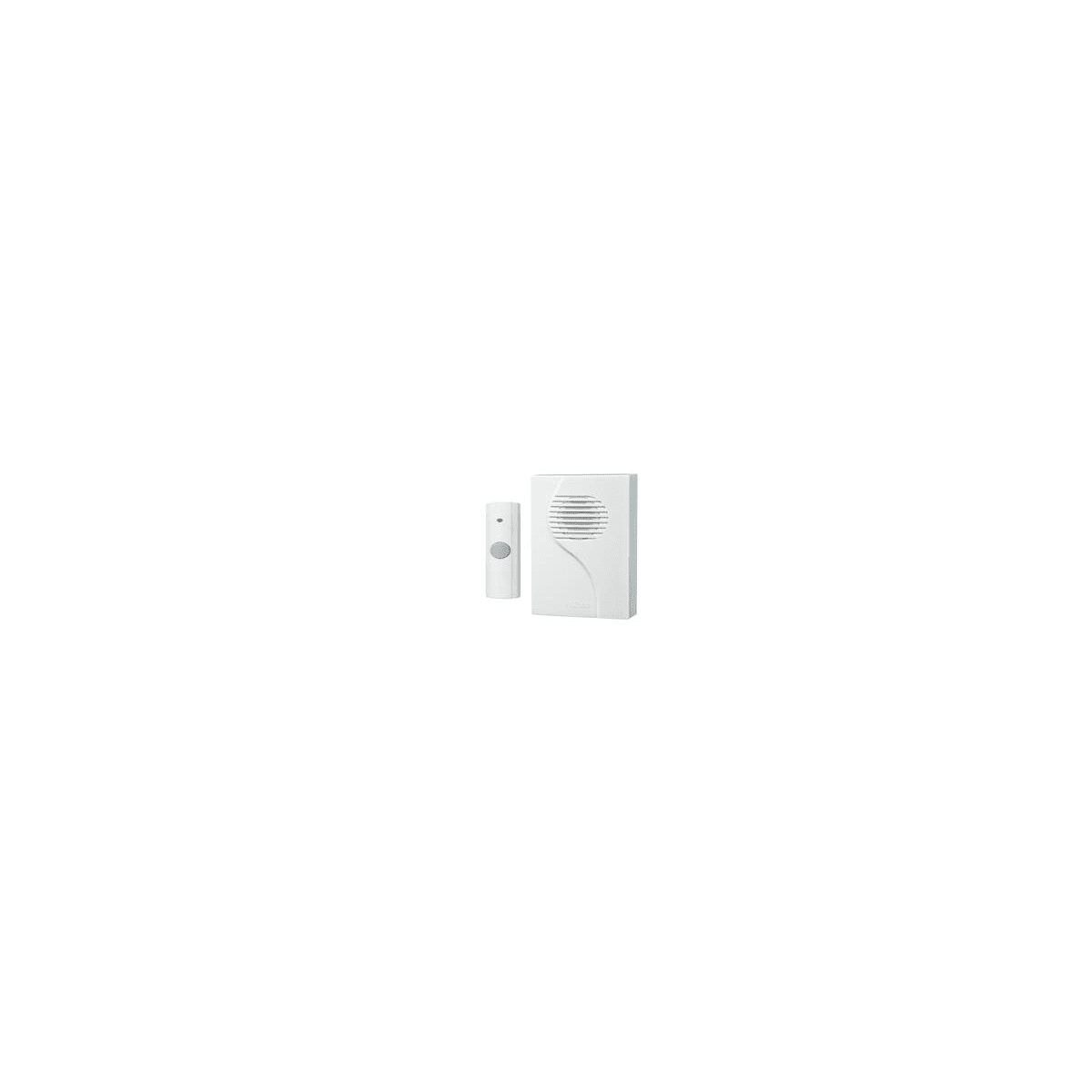 NuTone LA223WH PlugIn Door Chime Receiver with Wireless