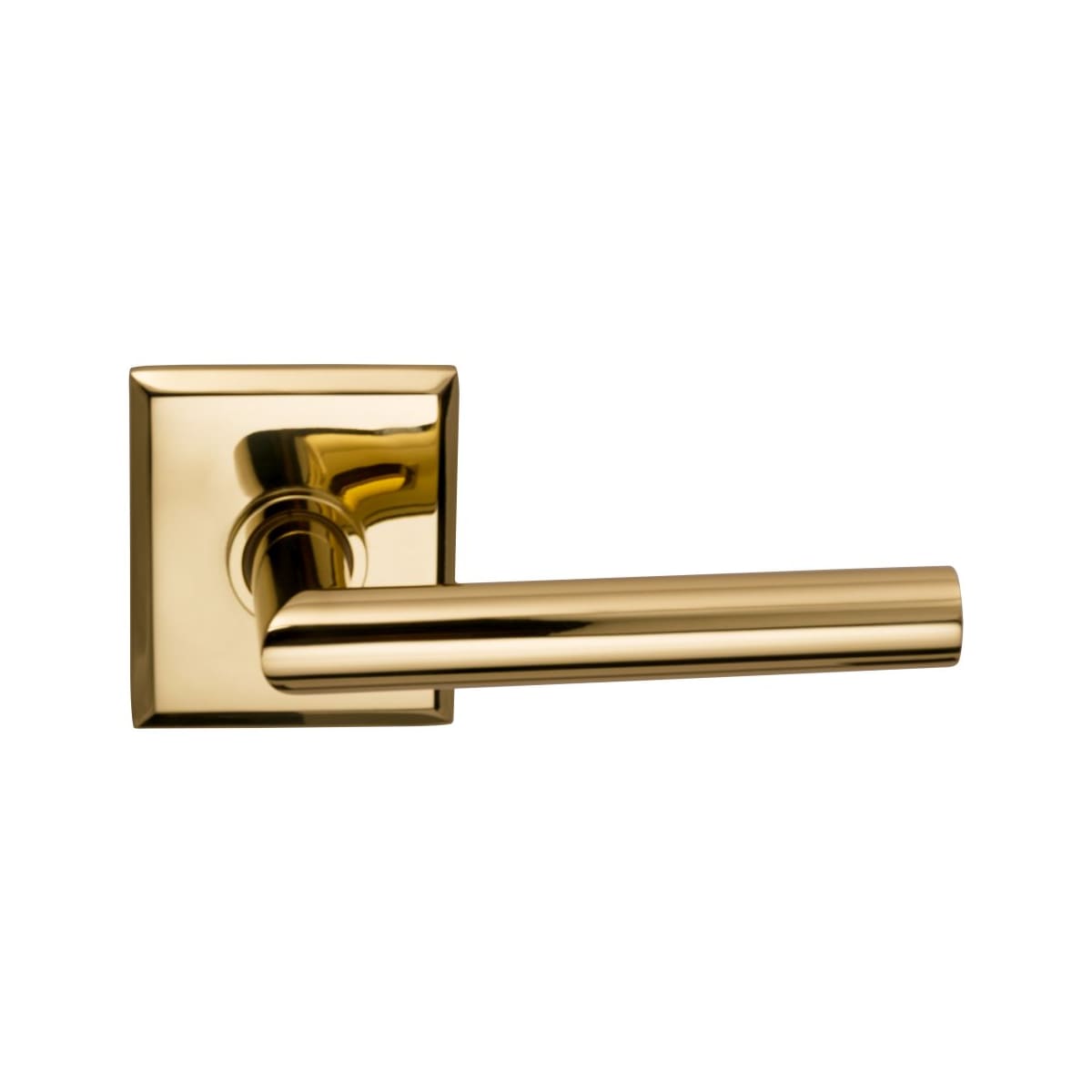 Omnia 912RT/238F.PA3 Passage Door Lever Set with Modern