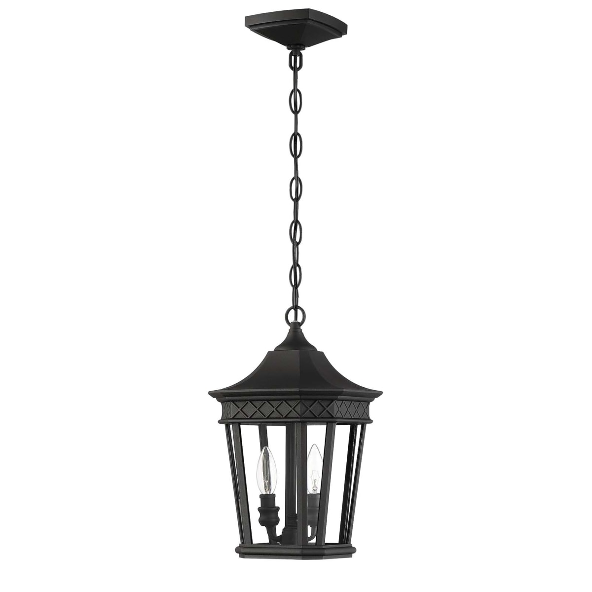 Park Harbor PHEL5104BLK Foxfield 2 Light 9" Wide Outdoor