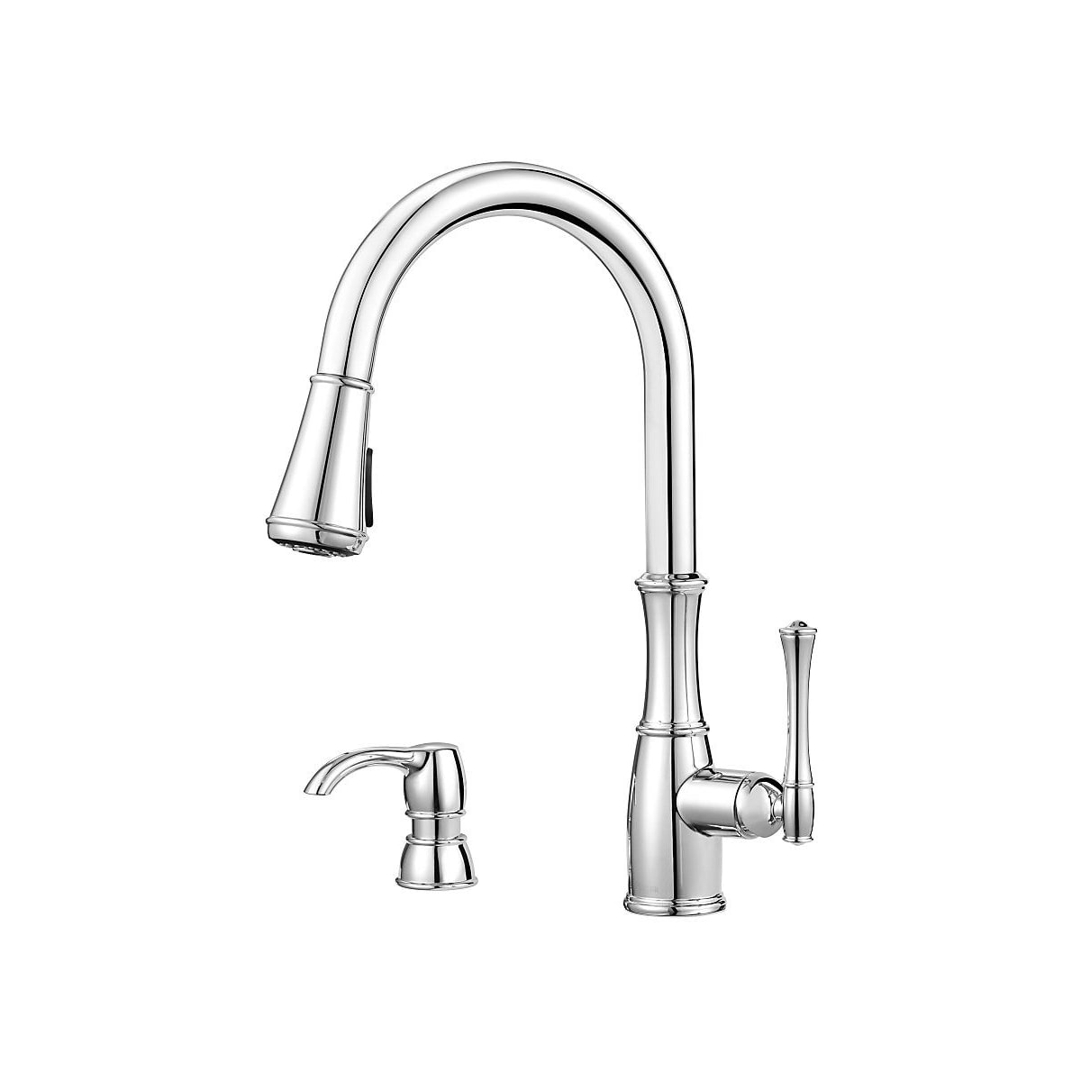 Pfister Gt529 Wh1c Wheaton 1 8 Gpm Pull Down Build Com