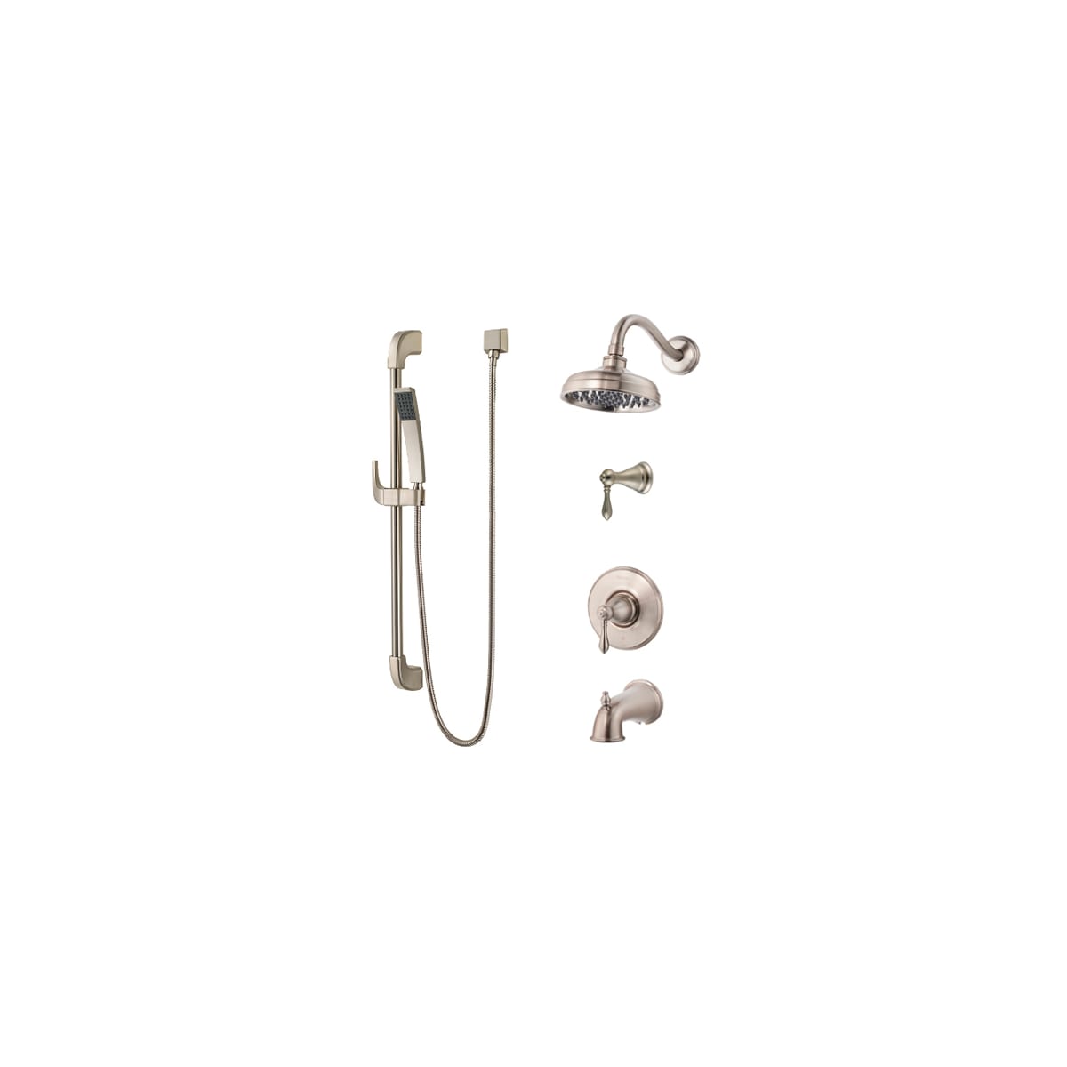 Pfister T898MBK Marielle Shower System with