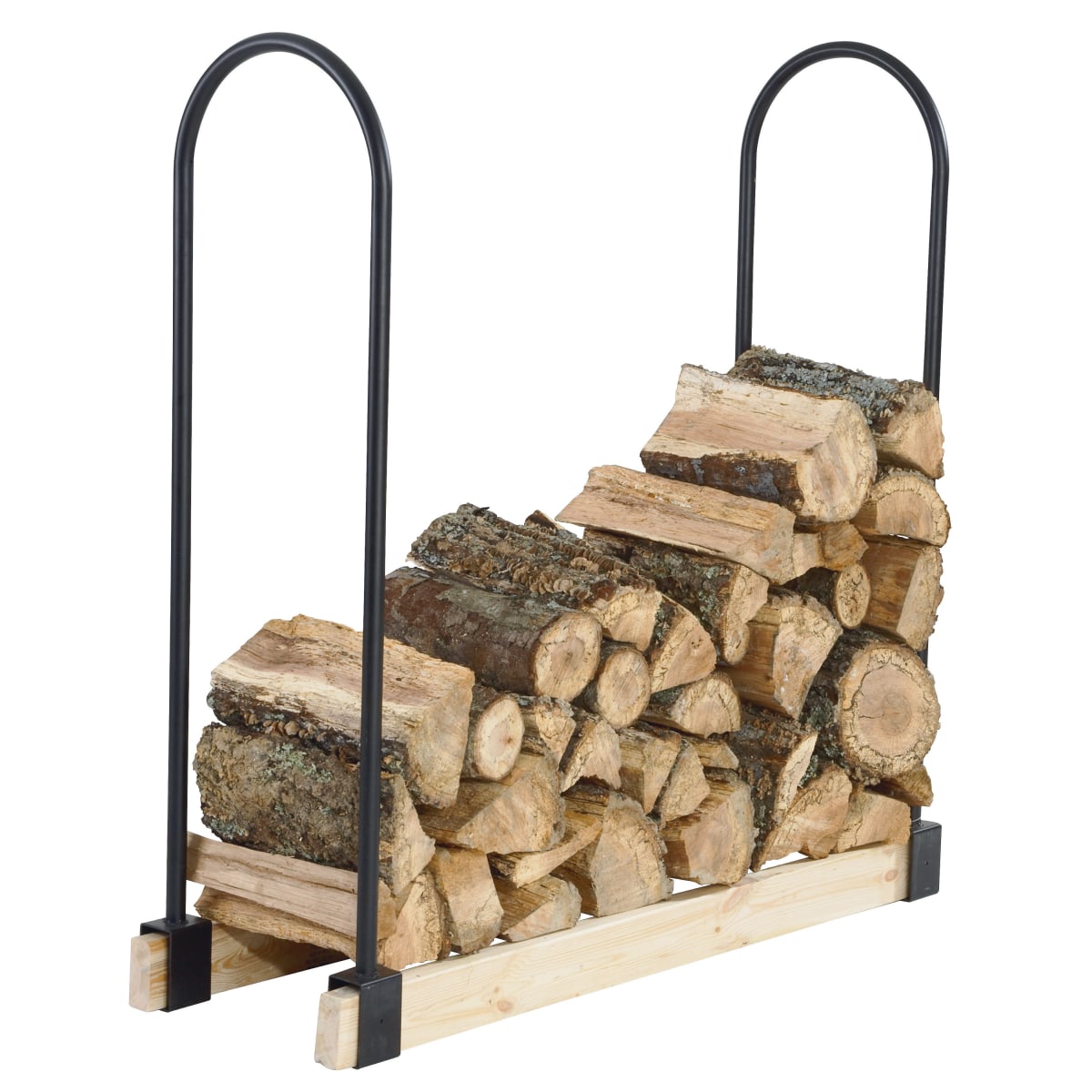 Pleasant hearth wood rack discount