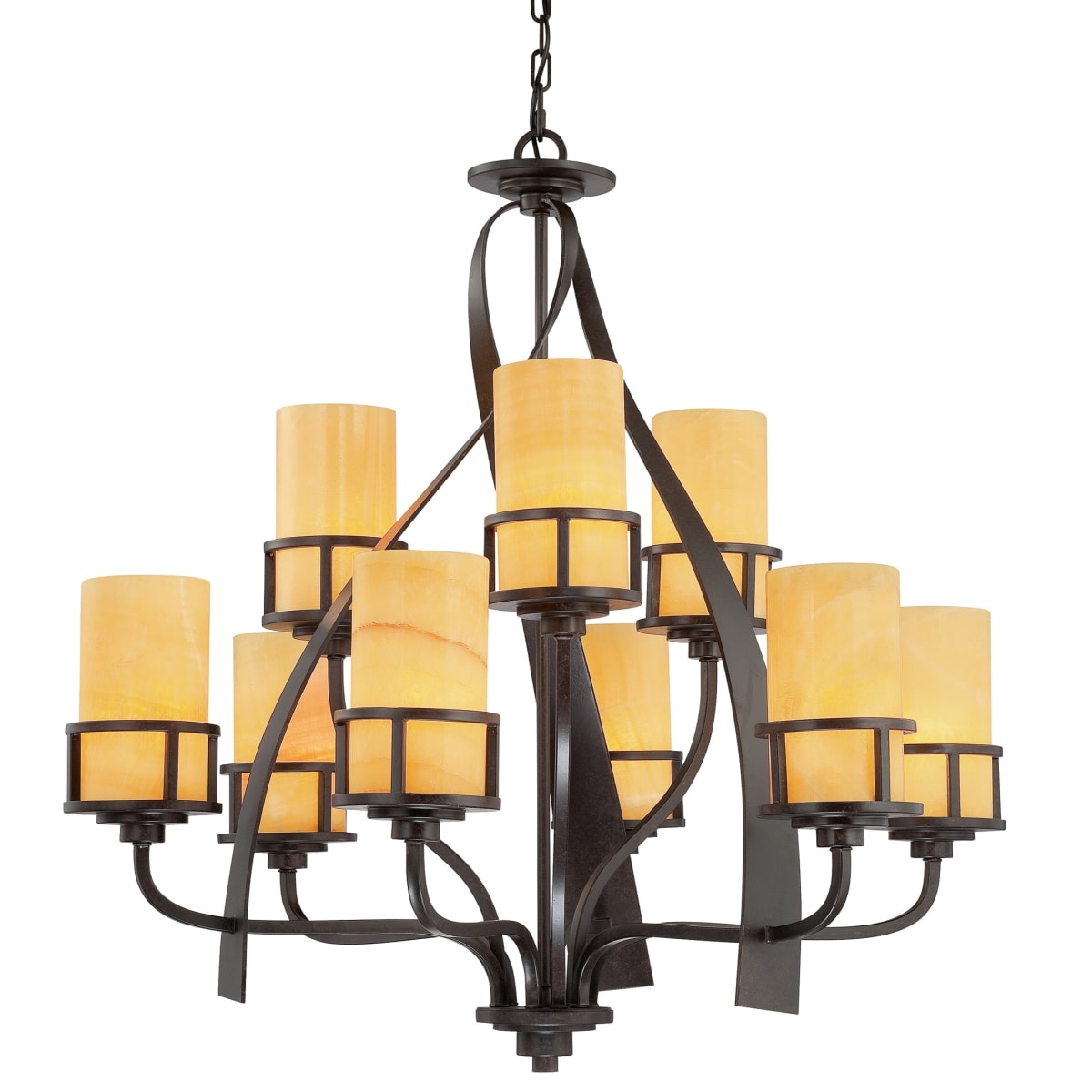 Quoizel KY5009IB Kyle 9 Light 2 Tier 35