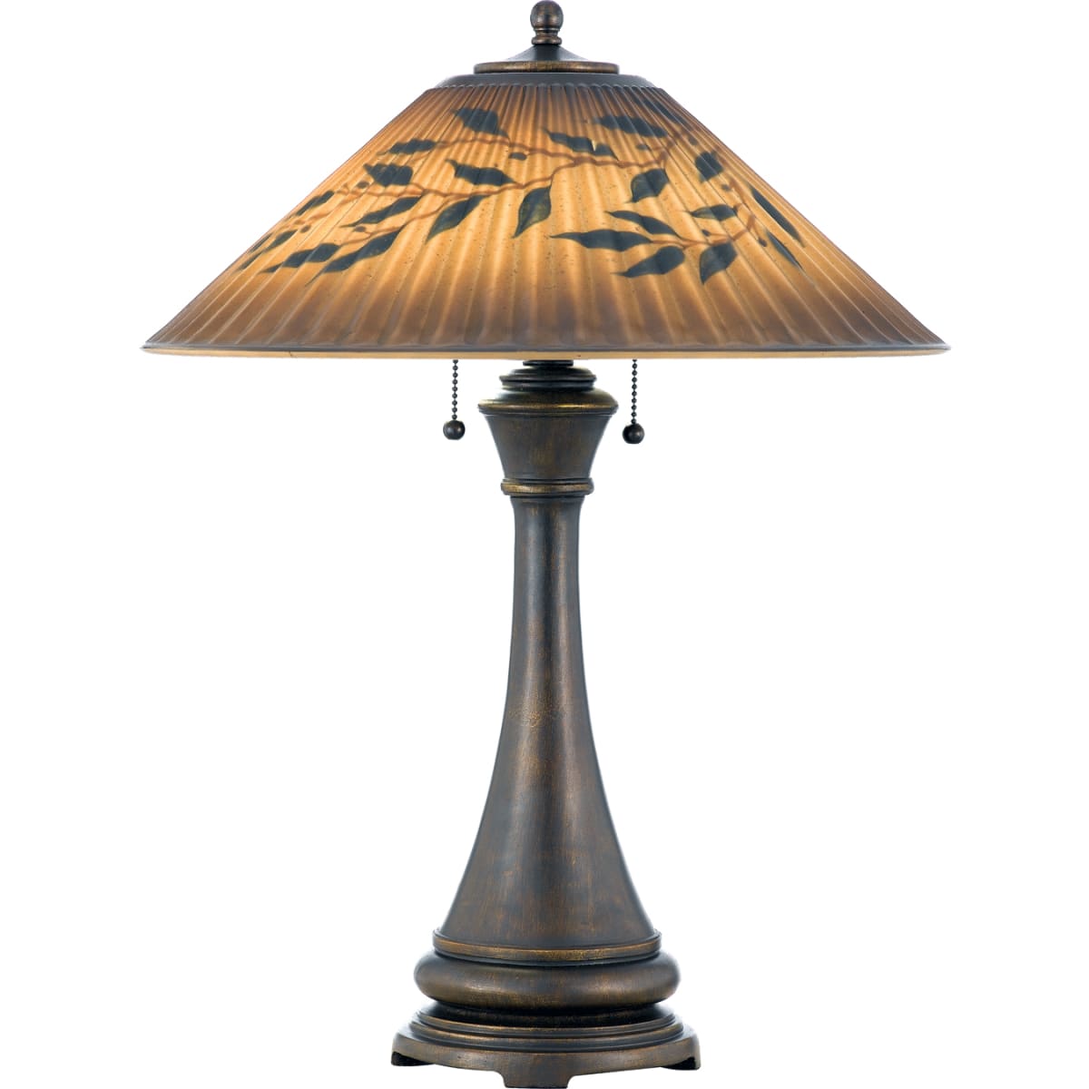 Quoizel Quoizel Portable Lamp 2 Light Table Lamp with Build