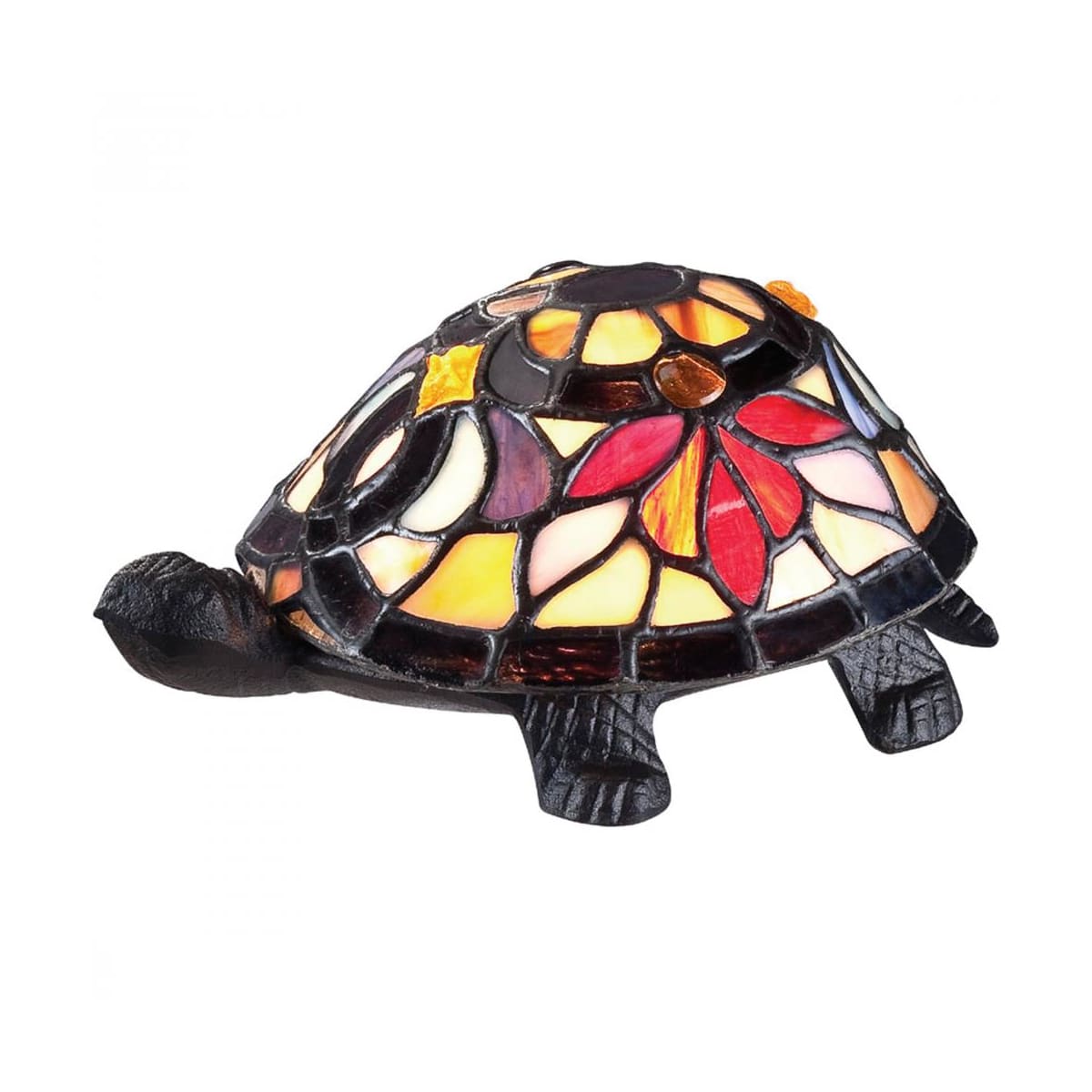 Quoizel 3.5-in Turtle Tiffany-Style Light Quoizel 3.5-in Turtle Tiffany-Style Light