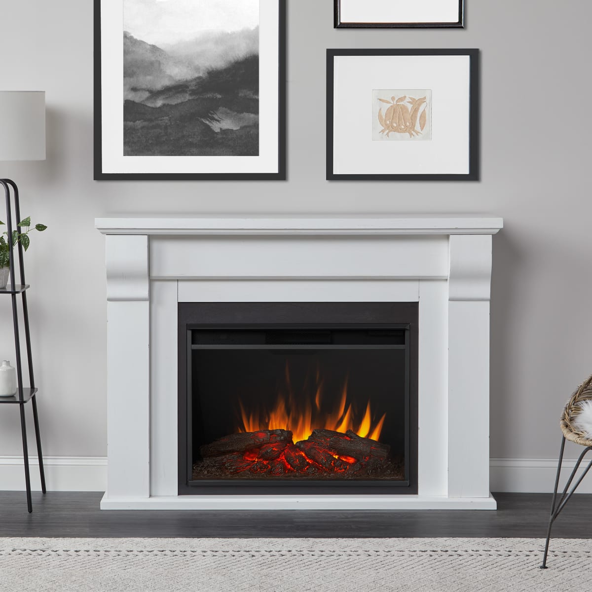 Real Flame 8440E-RW Whittier Grand 5000 BTU / 1500W 58 | Build.com
