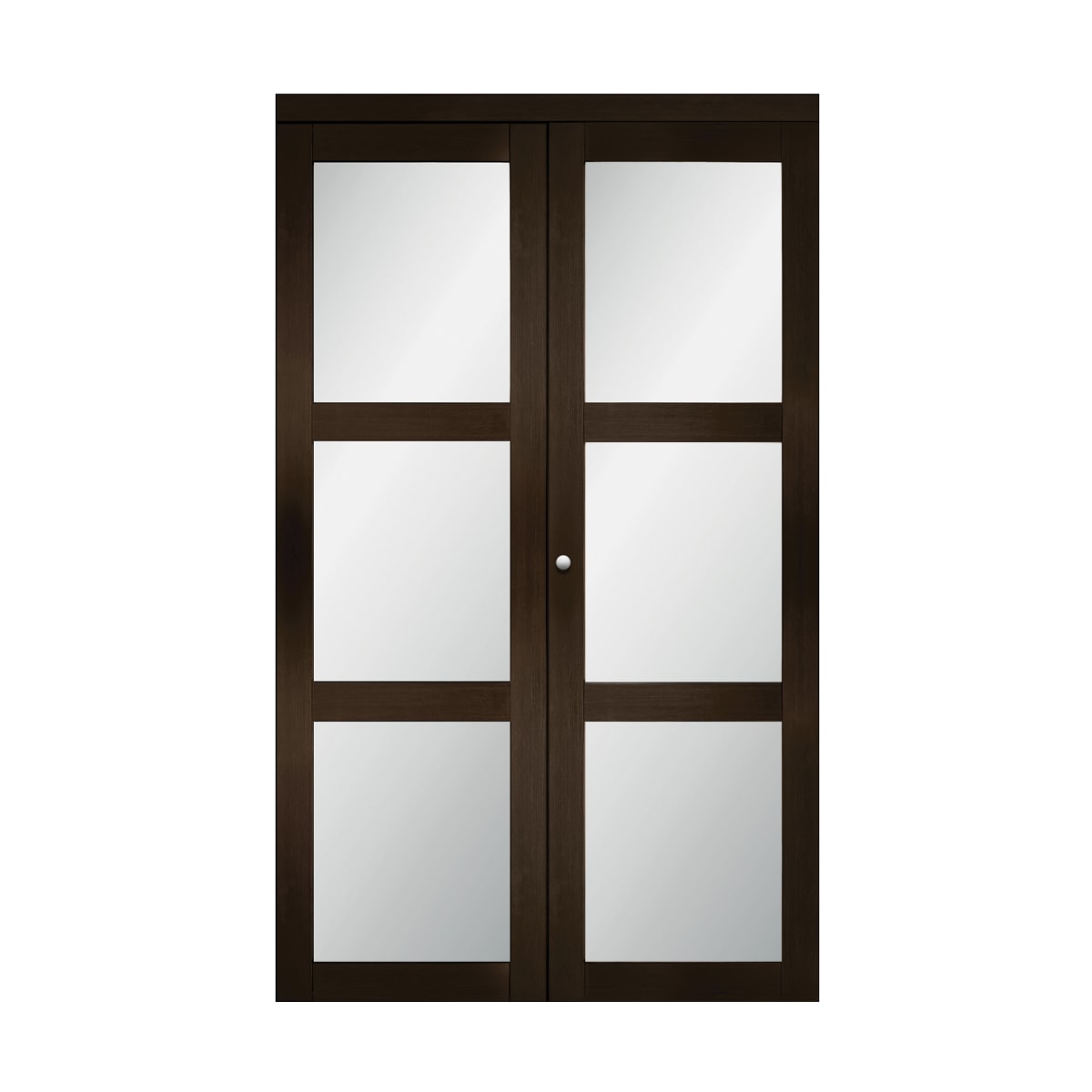 Trimlite 2068138-8433Bf 24 inch by 79 inch Flat 3-Panel Equal Shaker Interior Bifold Door - Primed